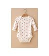 Kalp Desenli Uzun Kollu Çıtçıtlı Body